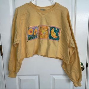 SOLD ELSEWHERE Vintage worn LL Bean graphic crew neck